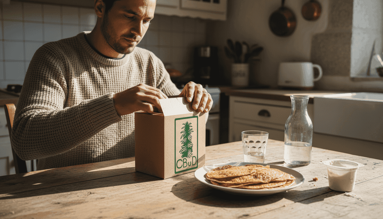 Workflow dégustation edibles cbd bio breton 2026